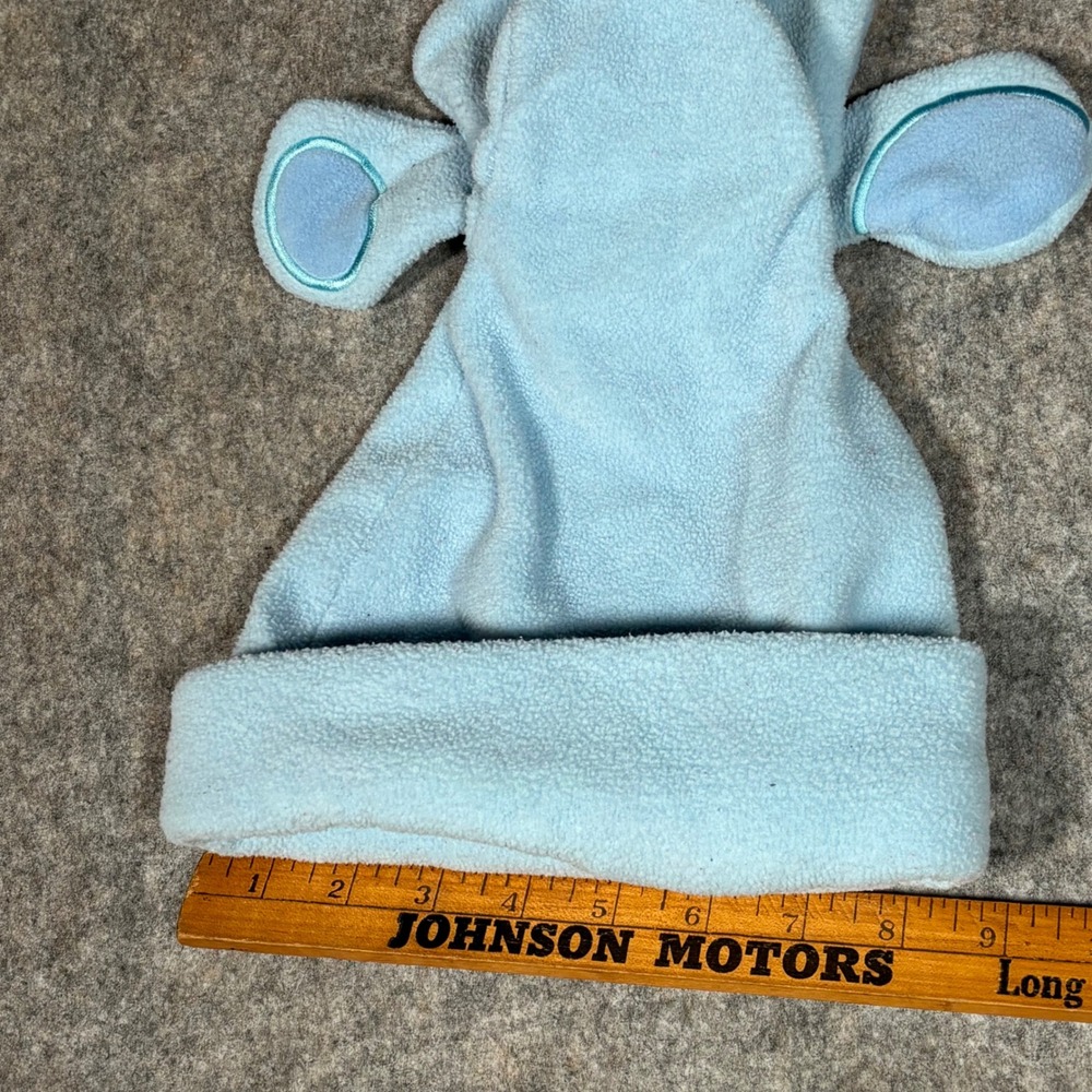 Nick Jr Blues Clues Fleece Beanie Hat Kids Blue Excellent‎ Floppy Ears Vintage - Picture 6 of 9